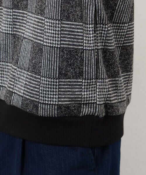 COMME CA ISM / コムサイズム カットソー | 裏起毛 チェック プルオーバー | 詳細15