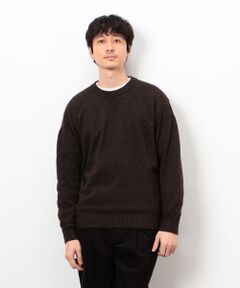 COMME CA ISM / コムサイズム ニット・セーター | エアリーメランジ ガンジーデザインニット