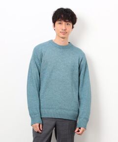 COMME CA ISM / コムサイズム ニット・セーター | エアリーメランジ ガンジーデザインニット