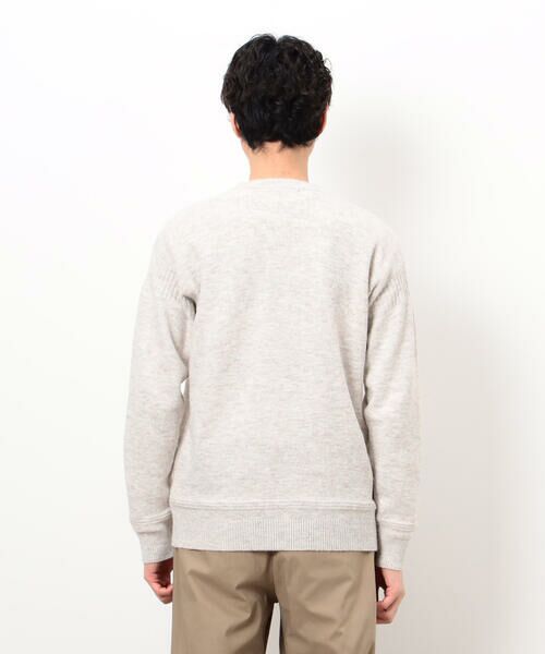 COMME CA ISM / コムサイズム ニット・セーター | エアリーメランジ ガンジーデザインニット | 詳細10
