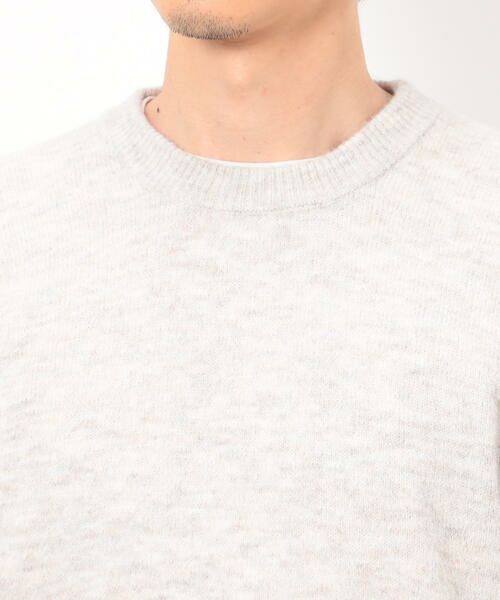 COMME CA ISM / コムサイズム ニット・セーター | エアリーメランジ ガンジーデザインニット | 詳細11