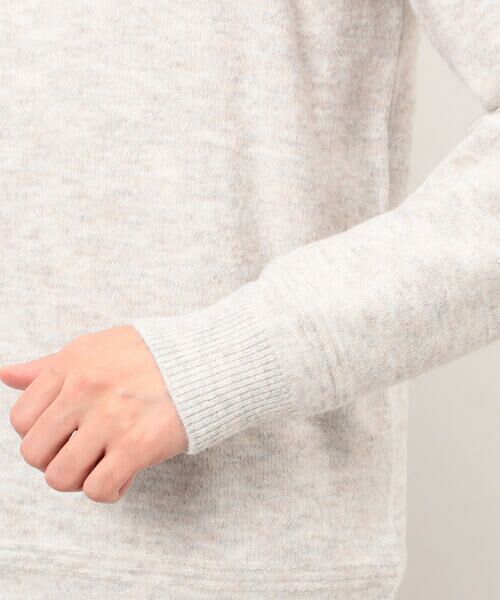 COMME CA ISM / コムサイズム ニット・セーター | エアリーメランジ ガンジーデザインニット | 詳細12
