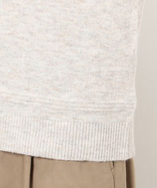 COMME CA ISM / コムサイズム ニット・セーター | エアリーメランジ ガンジーデザインニット | 詳細13