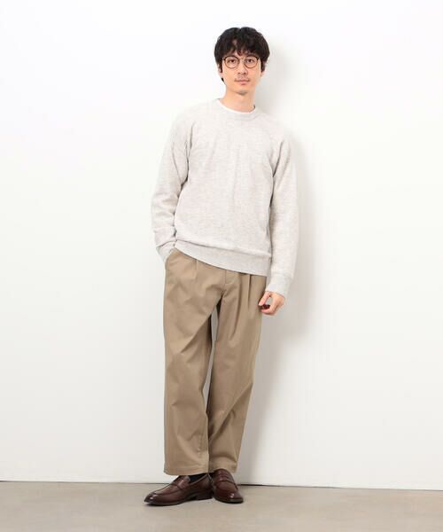 COMME CA ISM / コムサイズム ニット・セーター | エアリーメランジ ガンジーデザインニット | 詳細4