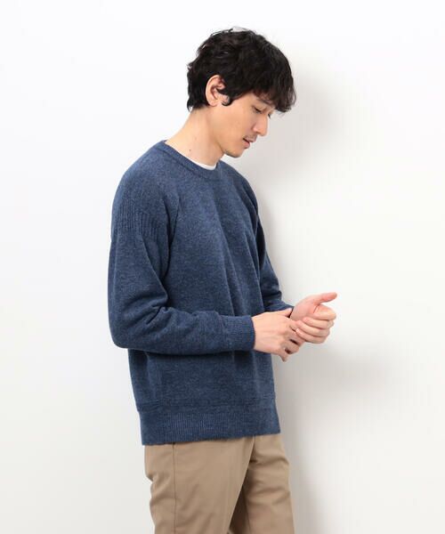 COMME CA ISM / コムサイズム ニット・セーター | エアリーメランジ ガンジーデザインニット | 詳細18