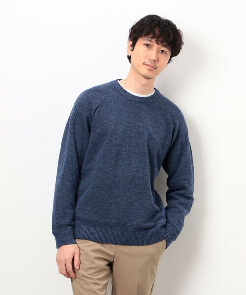 COMME CA ISM / コムサイズム ニット・セーター | エアリーメランジ ガンジーデザインニット | 詳細19