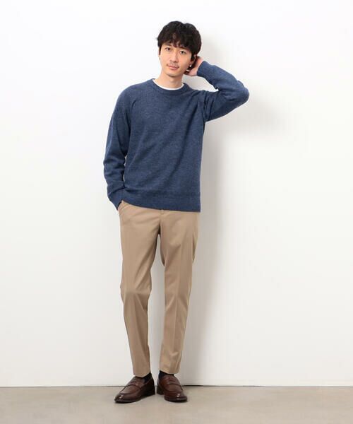 COMME CA ISM / コムサイズム ニット・セーター | エアリーメランジ ガンジーデザインニット | 詳細17