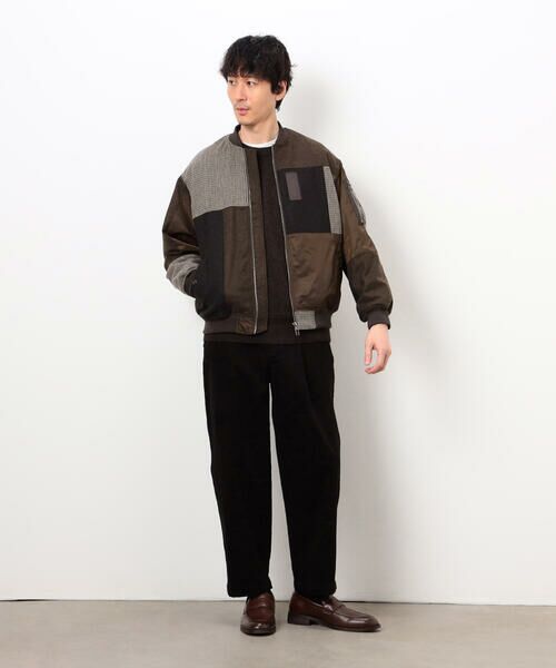 COMME CA ISM / コムサイズム ニット・セーター | エアリーメランジ ガンジーデザインニット | 詳細21