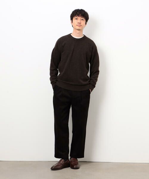 COMME CA ISM / コムサイズム ニット・セーター | エアリーメランジ ガンジーデザインニット | 詳細22