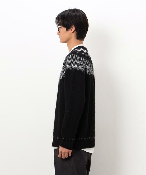 COMME CA ISM / コムサイズム ニット・セーター | フェアアイル柄 シャギーニット | 詳細15