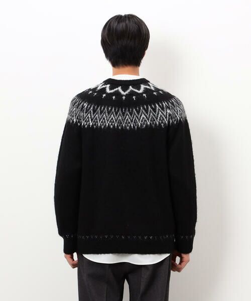 COMME CA ISM / コムサイズム ニット・セーター | フェアアイル柄 シャギーニット | 詳細16