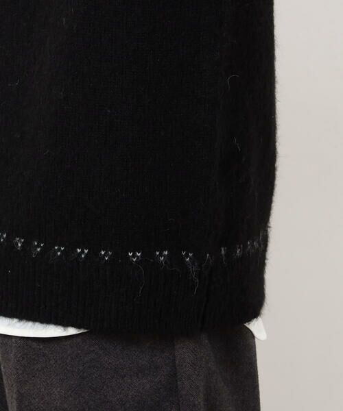 COMME CA ISM / コムサイズム ニット・セーター | フェアアイル柄 シャギーニット | 詳細19