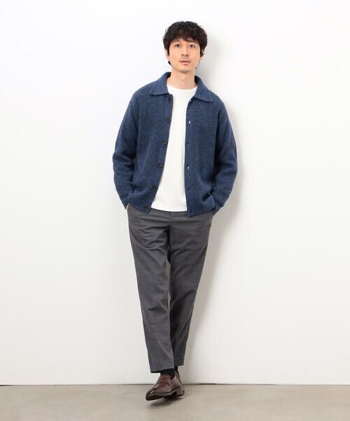 COMME CA ISM / コムサイズム カーディガン・ボレロ | エアリーメランジニット シャツカーディガン | 詳細5