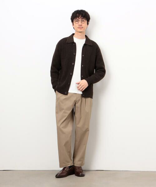 COMME CA ISM / コムサイズム カーディガン・ボレロ | エアリーメランジニット シャツカーディガン | 詳細11