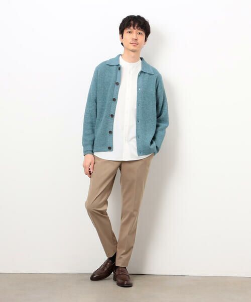 COMME CA ISM / コムサイズム カーディガン・ボレロ | エアリーメランジニット シャツカーディガン | 詳細18