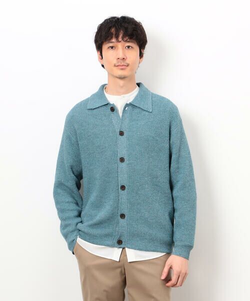 COMME CA ISM / コムサイズム カーディガン・ボレロ | エアリーメランジニット シャツカーディガン | 詳細21