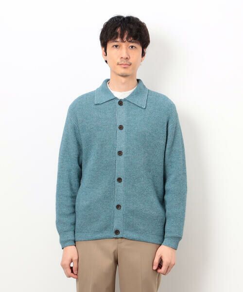 COMME CA ISM / コムサイズム カーディガン・ボレロ | エアリーメランジニット シャツカーディガン | 詳細22