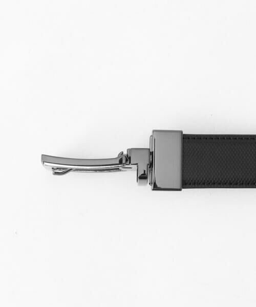 COMME CA ISM / コムサイズム ベルト・サスペンダー | 【リバーシブル】マイクロ市松型押しベルト | 詳細4