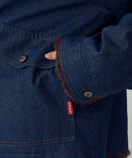 COMME CA ISM / コムサイズム ブルゾン | ボアデニムブルゾン | 詳細13