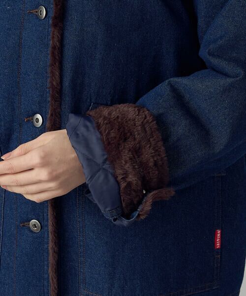 COMME CA ISM / コムサイズム ブルゾン | ボアデニムブルゾン | 詳細14