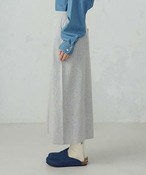 COMME CA ISM / コムサイズム ロング・マキシ丈スカート | ニットナロースカート / セットアップ対応 | 詳細10