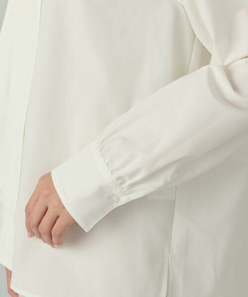 COMME CA ISM / コムサイズム シャツ・ブラウス | ポリエステルコットンブロード ボウタイブラウス | 詳細11