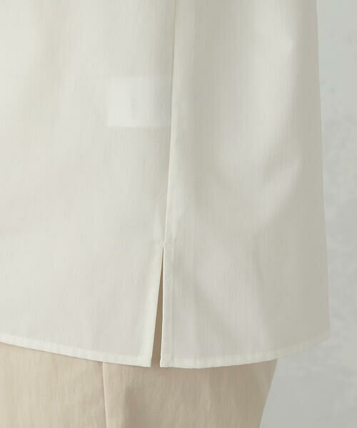 COMME CA ISM / コムサイズム シャツ・ブラウス | ポリエステルコットンブロード ボウタイブラウス | 詳細12