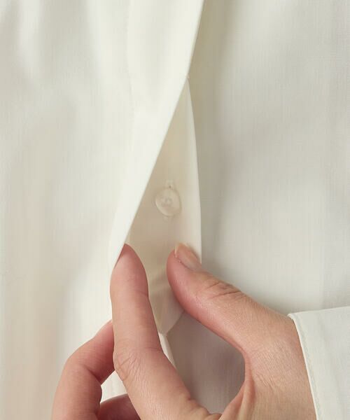 COMME CA ISM / コムサイズム シャツ・ブラウス | ポリエステルコットンブロード ボウタイブラウス | 詳細13