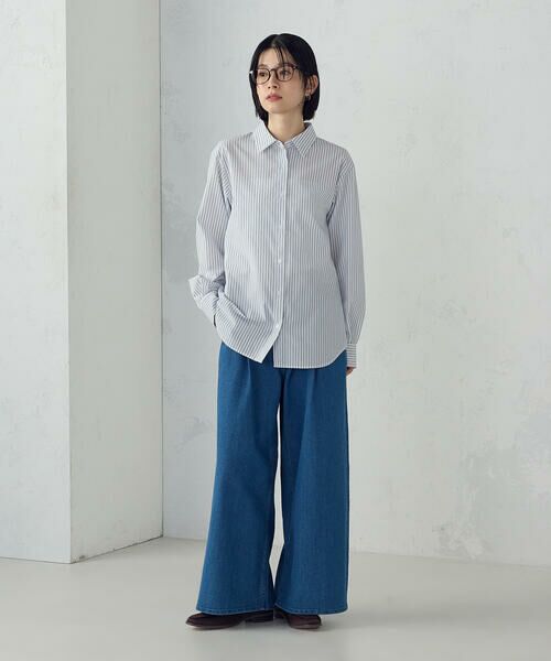 COMME CA ISM / コムサイズム シャツ・ブラウス | ストライプシャツ | 詳細7