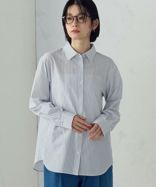 COMME CA ISM / コムサイズム シャツ・ブラウス | ストライプシャツ | 詳細11