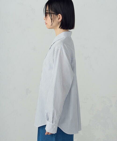 COMME CA ISM / コムサイズム シャツ・ブラウス | ストライプシャツ | 詳細13