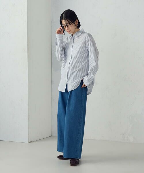 COMME CA ISM / コムサイズム シャツ・ブラウス | ストライプシャツ | 詳細8