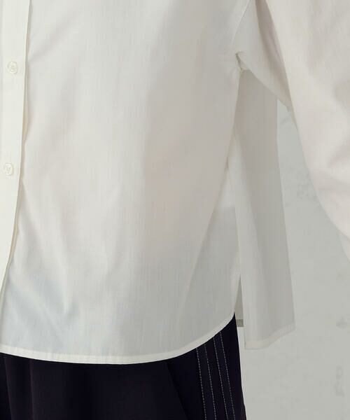 COMME CA ISM / コムサイズム シャツ・ブラウス | 【宮城舞さん着用】ボックスシルエットクロップドシャツ | 詳細13