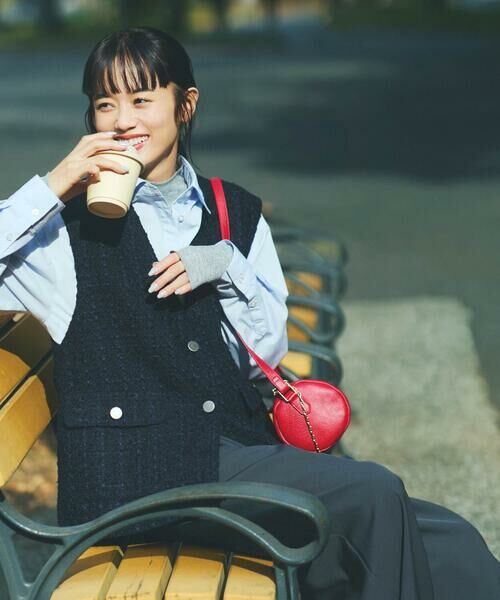 COMME CA ISM / コムサイズム シャツ・ブラウス | 【宮城舞さん着用】ボックスシルエットクロップドシャツ | 詳細15