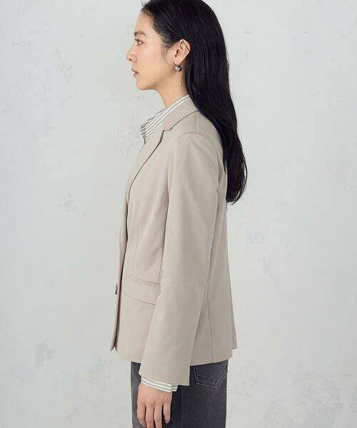 COMME CA ISM / コムサイズム テーラードジャケット | 鹿の子ダブル ブレストテーラードジャケット | 詳細17