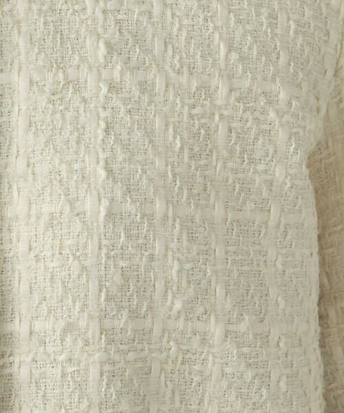 COMME CA ISM / コムサイズム その他アウター | ファンシーツイード ステンカラーショートジャケット | 詳細15