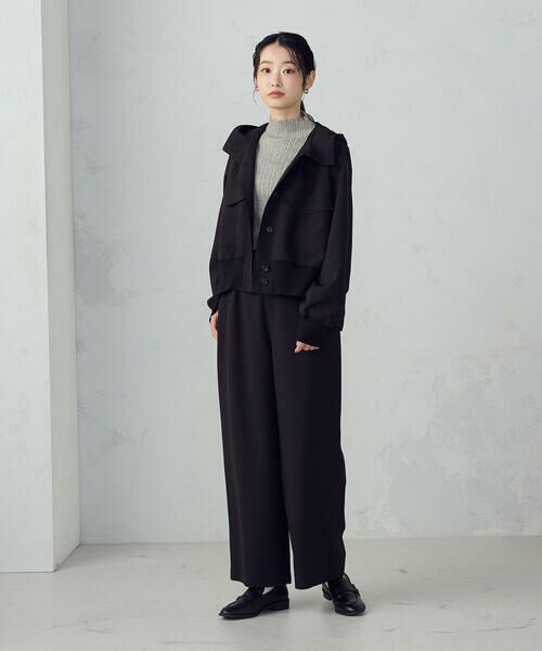 COMME CA ISM / コムサイズム ブルゾン | フードブルゾン / セットアップ対応 | 詳細2