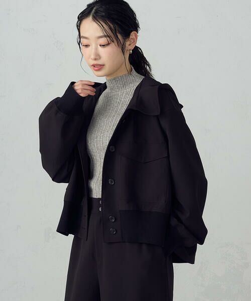 COMME CA ISM / コムサイズム ブルゾン | フードブルゾン / セットアップ対応 | 詳細3