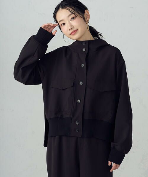 COMME CA ISM / コムサイズム ブルゾン | フードブルゾン / セットアップ対応 | 詳細6