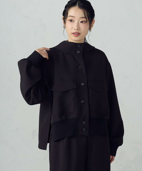 COMME CA ISM / コムサイズム ブルゾン | フードブルゾン / セットアップ対応 | 詳細7