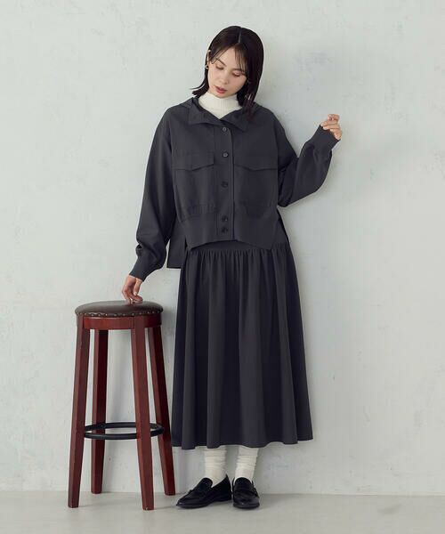 COMME CA ISM / コムサイズム ブルゾン | フードブルゾン / セットアップ対応 | 詳細10