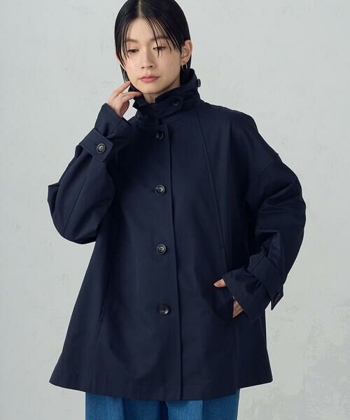 COMME CA ISM / コムサイズム その他アウター | テントコート（ネイビー）