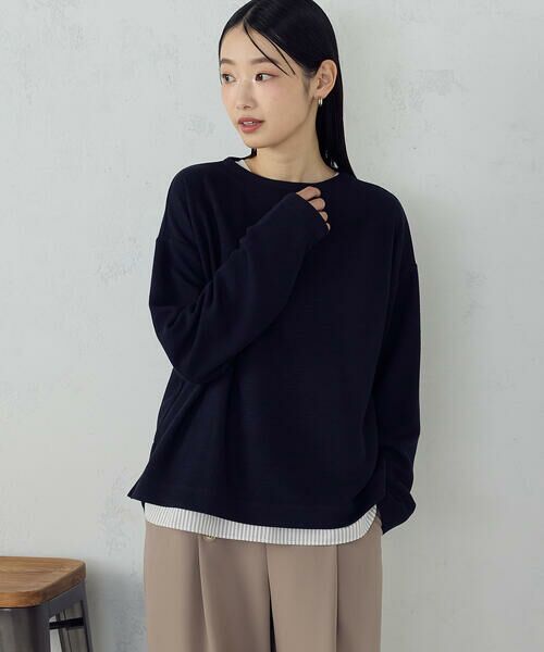 COMME CA ISM / コムサイズム カットソー | 【セットアイテム】ボトルネック+タンクトップカットソー | 詳細12