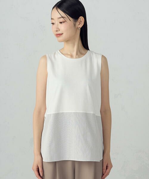 COMME CA ISM / コムサイズム カットソー | 【セットアイテム】ボトルネック+タンクトップカットソー | 詳細20