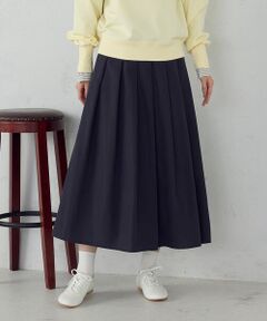 COMME CA ISM / コムサイズム ロング・マキシ丈スカート | タックスカート