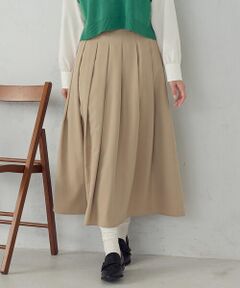 COMME CA ISM / コムサイズム ロング・マキシ丈スカート | タックスカート