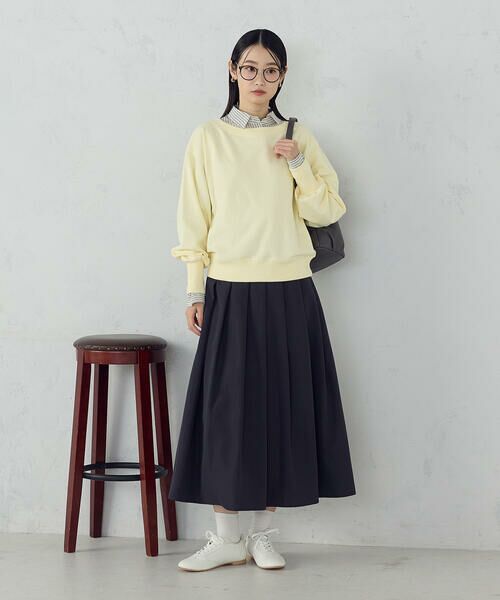 COMME CA ISM / コムサイズム ロング・マキシ丈スカート | タックスカート | 詳細2