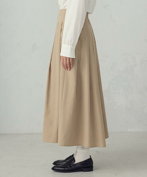 COMME CA ISM / コムサイズム ロング・マキシ丈スカート | タックスカート | 詳細11