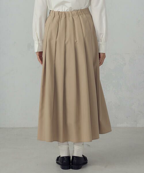 COMME CA ISM / コムサイズム ロング・マキシ丈スカート | タックスカート | 詳細12