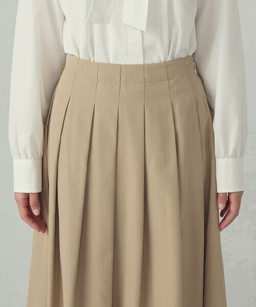 COMME CA ISM / コムサイズム ロング・マキシ丈スカート | タックスカート | 詳細13
